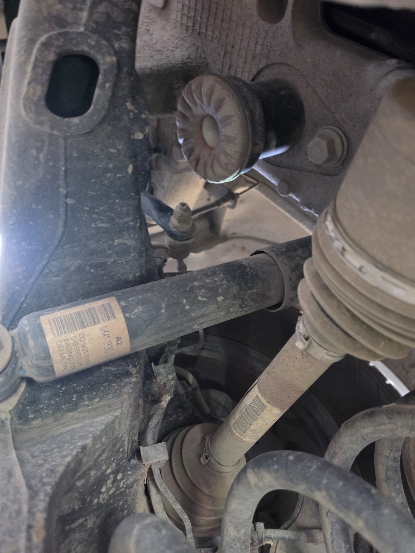 Odboje i osłony: tylna oś - FORD TRANSIT V363 Furgon