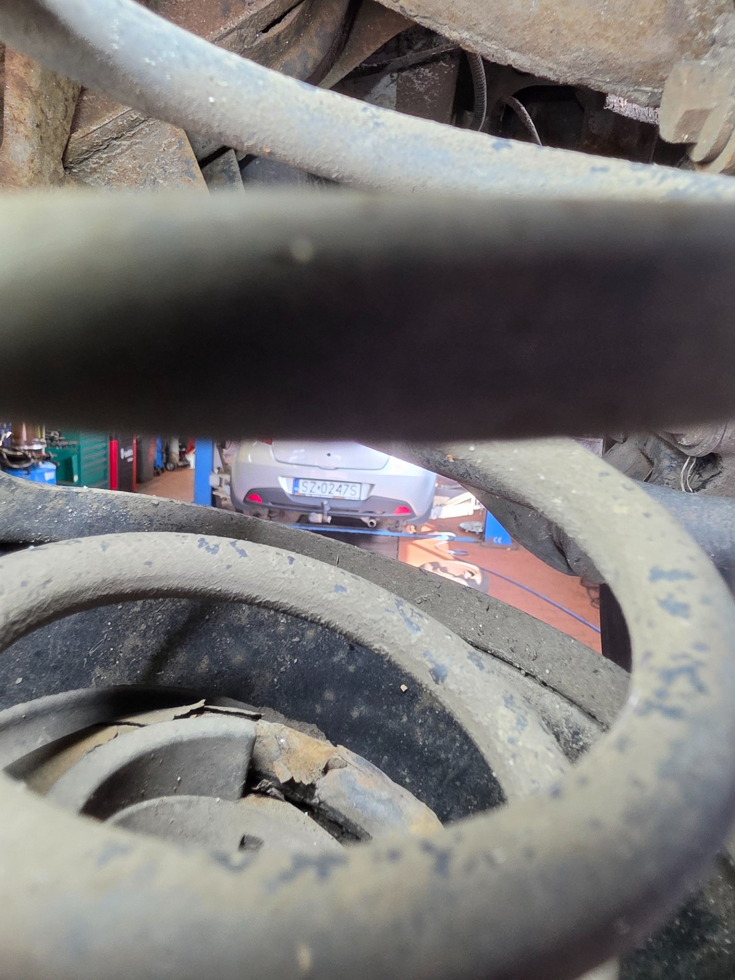 Sprężyny tylnej osi - FORD KUGA II