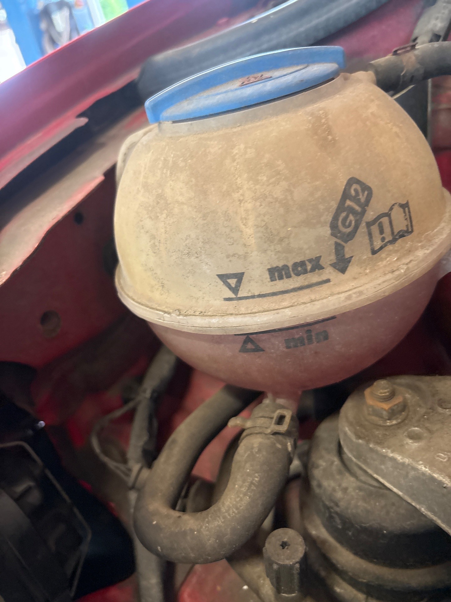 Poziom płynu chłodniczego - VW POLO V